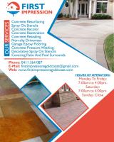 First impression | concrete resurfacing image 1